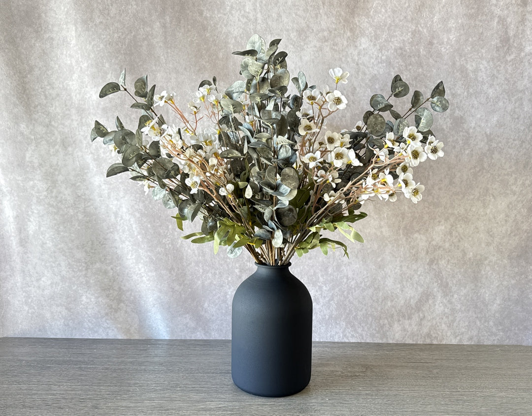 Eucalyptus Bloom Faux Arrangement - Eucalyptus and Dogwood - Luv Sola Flowers