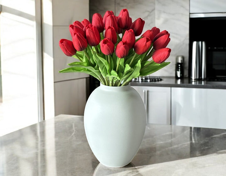 Real Touch Mini Tulip - Red - Luv Sola Flowers