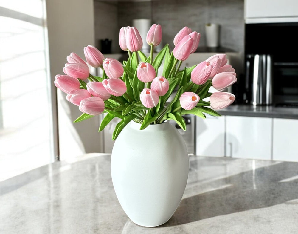 Real Touch Mini Tulip - Soft Pink - Luv Sola Flowers