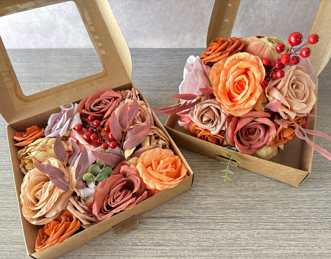 Artificial Flowers Combo Box - Autumn - Luv Sola Flowers