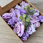 Artificial Flowers Combo Box - Lilac & Lavender - Luv Sola Flowers