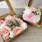 Artificial Flowers Combo Box - Princess Pinks - Luv Sola Flowers