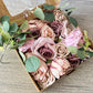 Artificial Flowers Combo Box - Rosey Mauve - Luv Sola Flowers