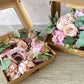 Artificial Flowers Combo Box - Rosey Mauve - Luv Sola Flowers