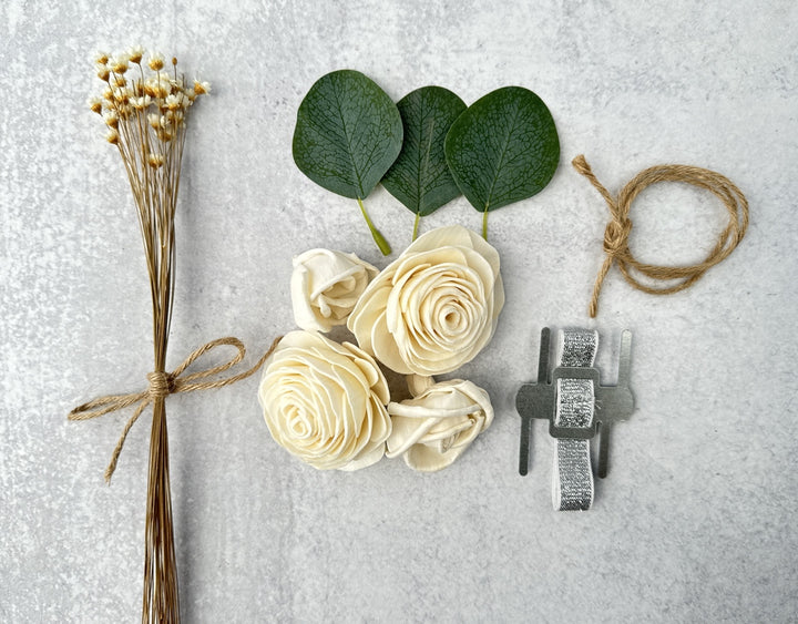 Sola Wood Flowers - Corsage Raw - Luv Sola Flowers