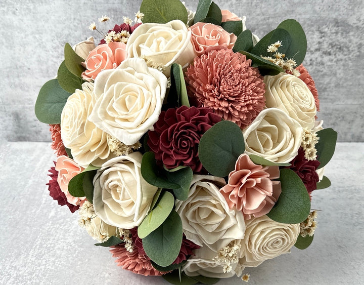 Sola Wood Flowers - Custom Large Bridal Bouquet - Luv Sola Flowers