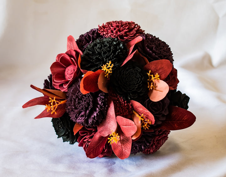 Sola Wood Flowers - Dark and Moody Bouquet - Luv Sola Flowers