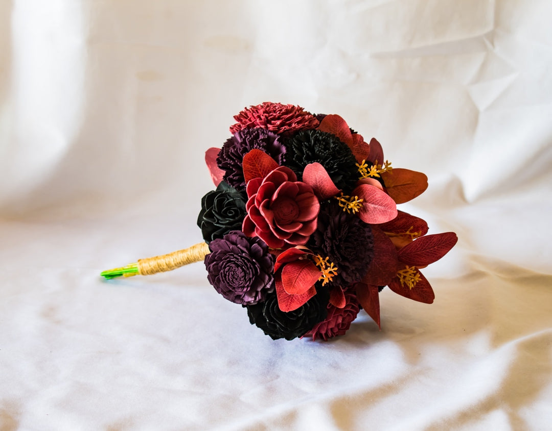 Sola Wood Flowers - Dark and Moody Bouquet - Luv Sola Flowers