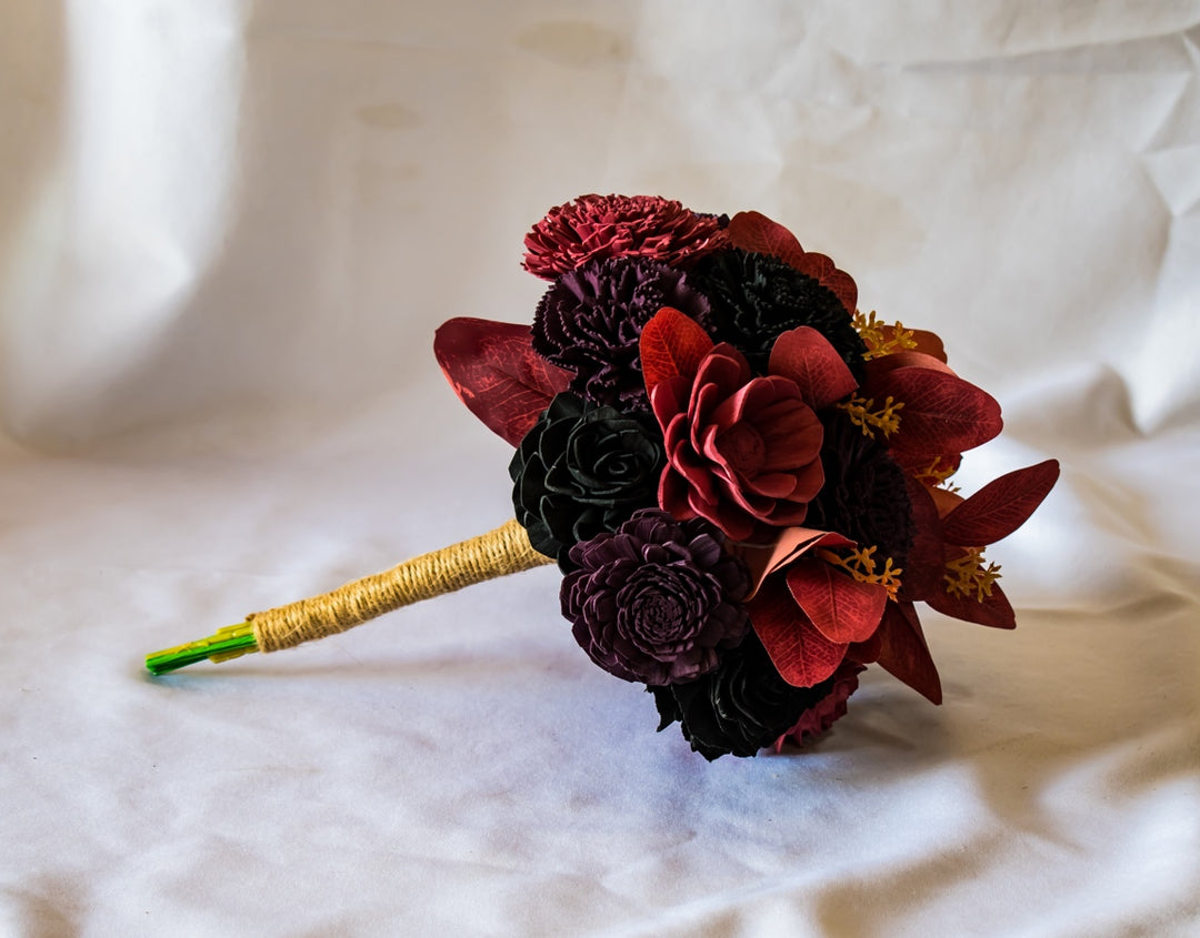 Sola Wood Flowers - Dark and Moody Bouquet - Luv Sola Flowers