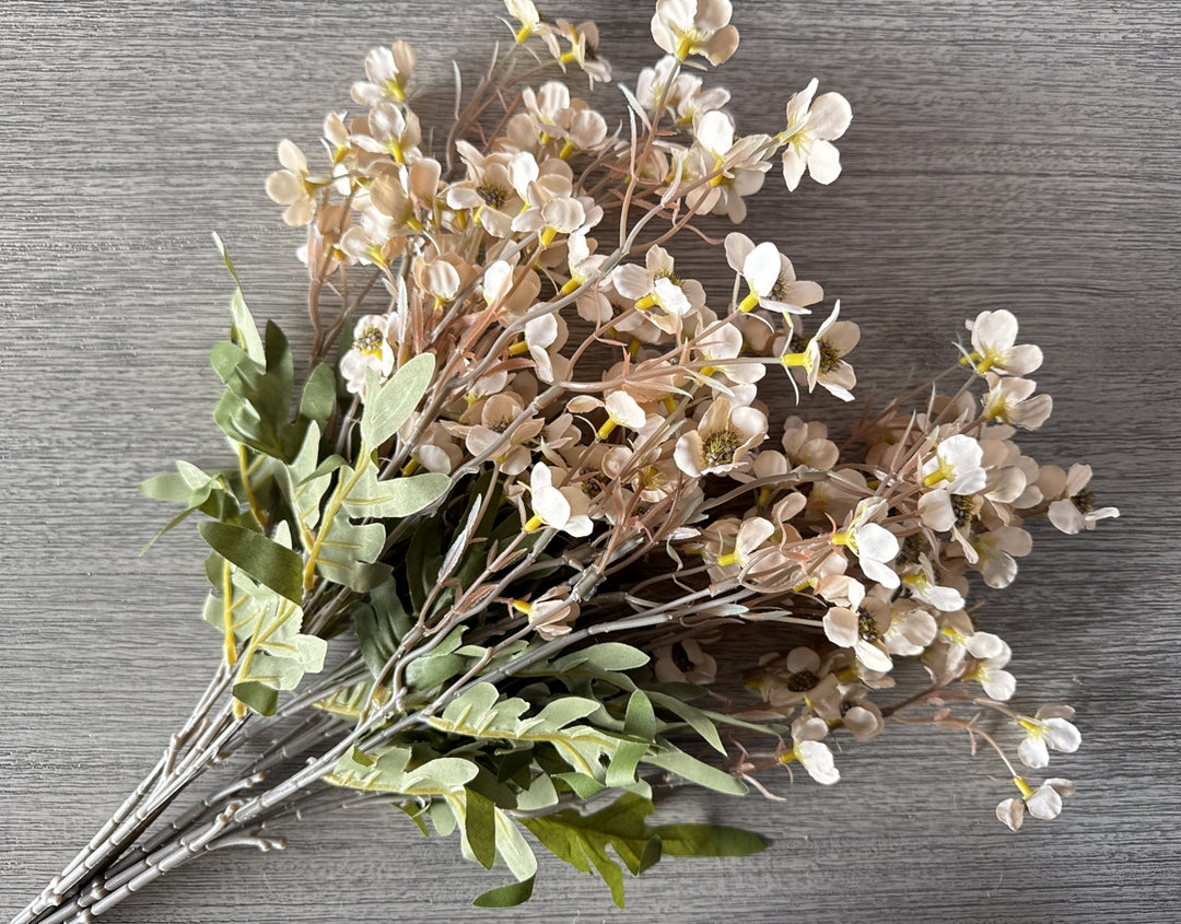 Faux Dogwood Flower - Cream - Luv Sola Flowers