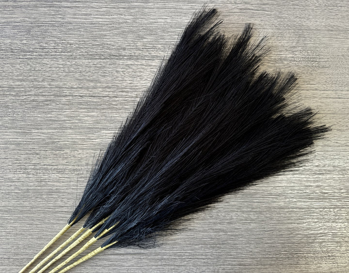 Faux Pampas Grass - Black - Luv Sola Flowers