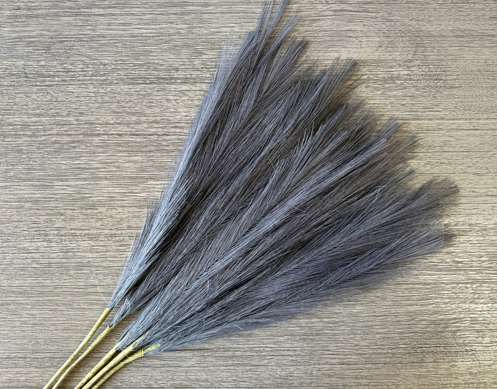 Faux Pampas Grass - Gray - Luv Sola Flowers