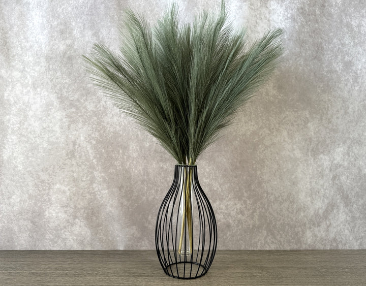 Faux Pampas Grass - Green - Luv Sola Flowers