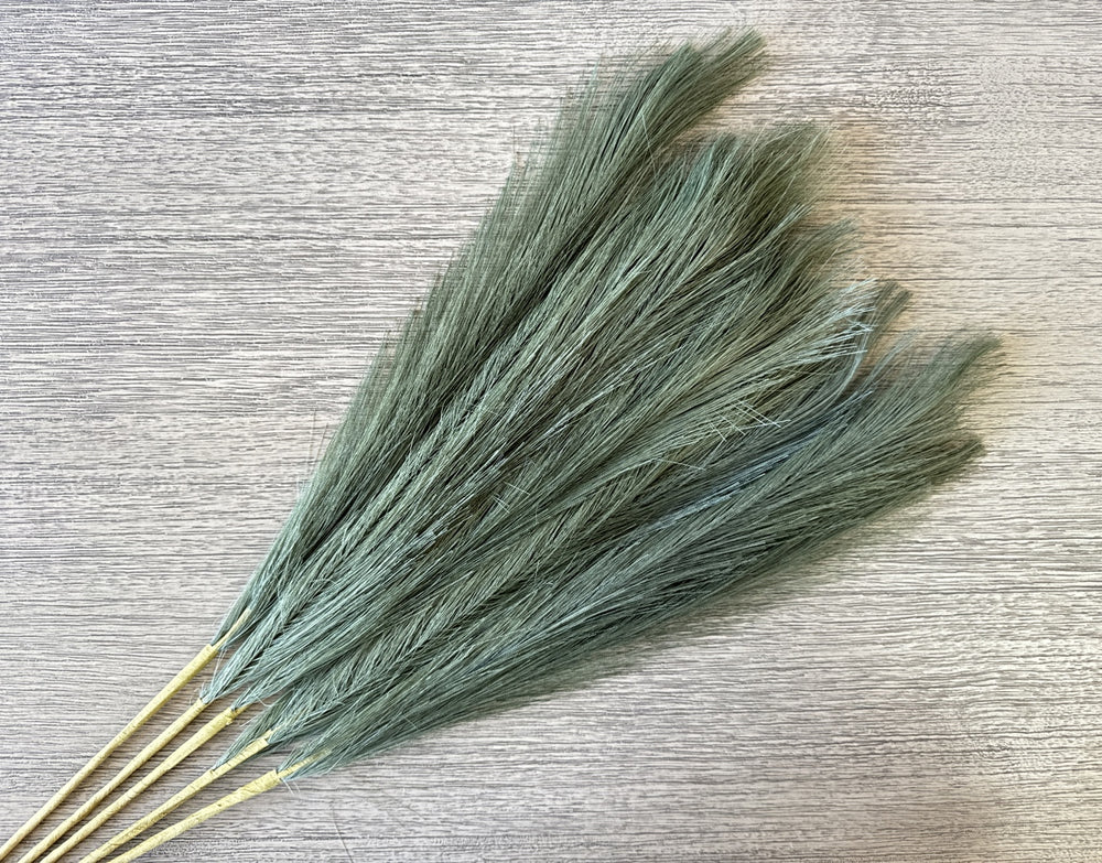 Faux Pampas Grass - Green - Luv Sola Flowers