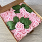 Foam Rose Box - Pink - Luv Sola Flowers