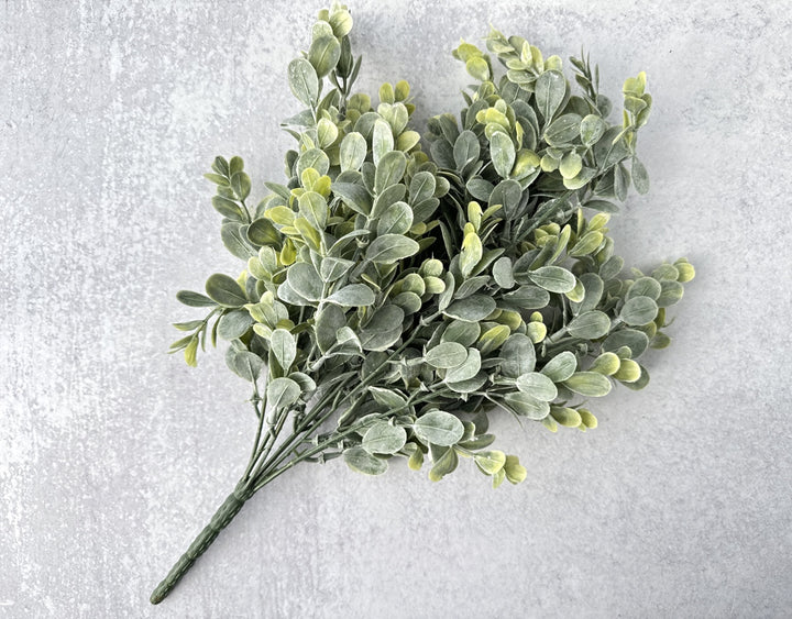 Frosted Boxwood Bush - Luv Sola Flowers - Faux Filler