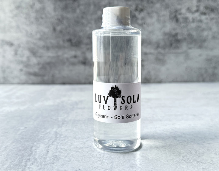 Glycerin - Sola Softener - Luv Sola Flowers