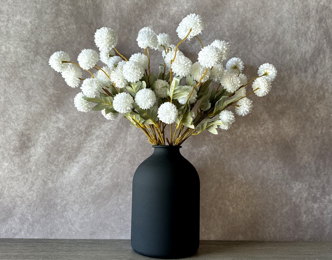 Ivy Vase - Matte Black - Luv Sola Flowers