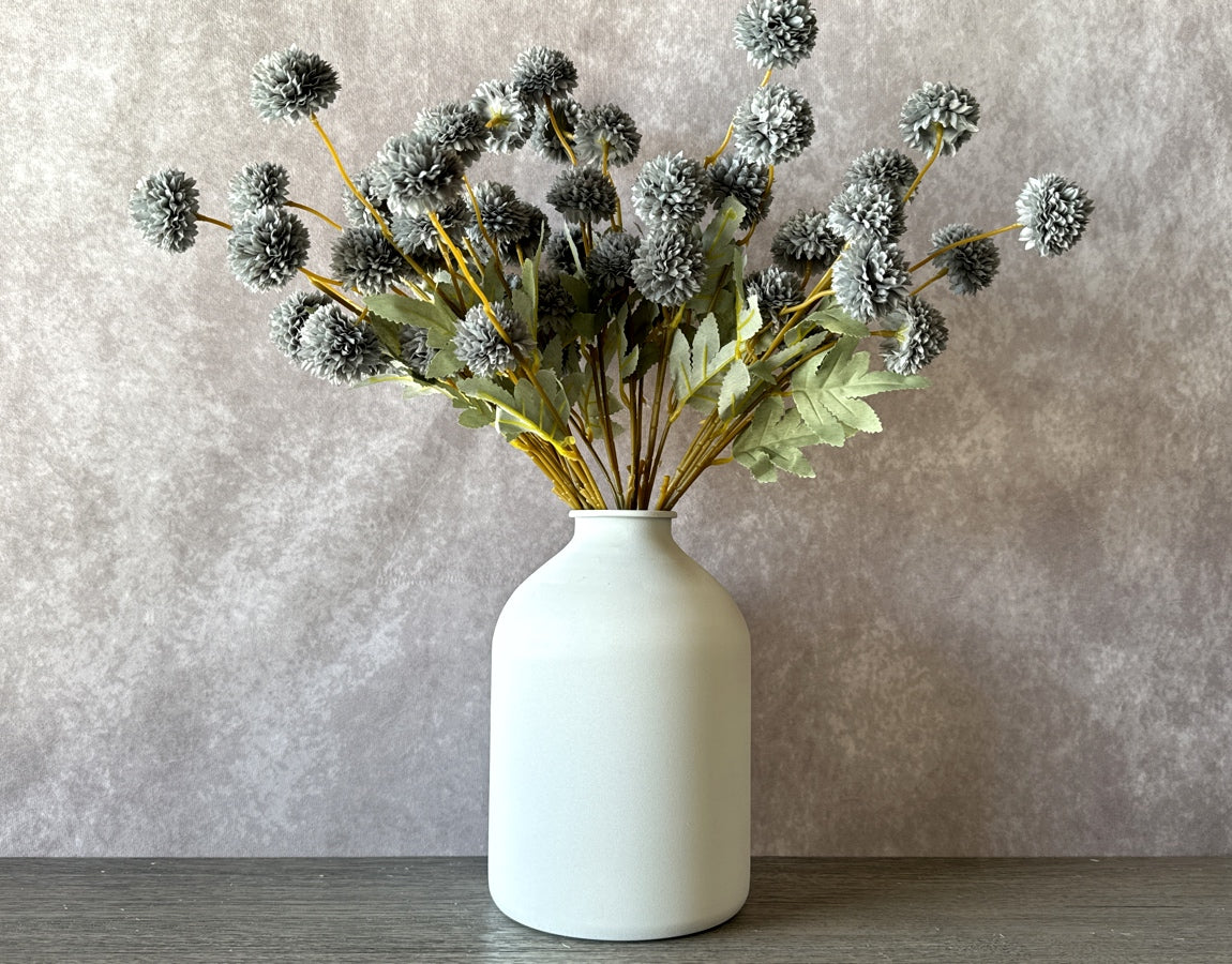 Ivy Vase - Matte White - Luv Sola Flowers