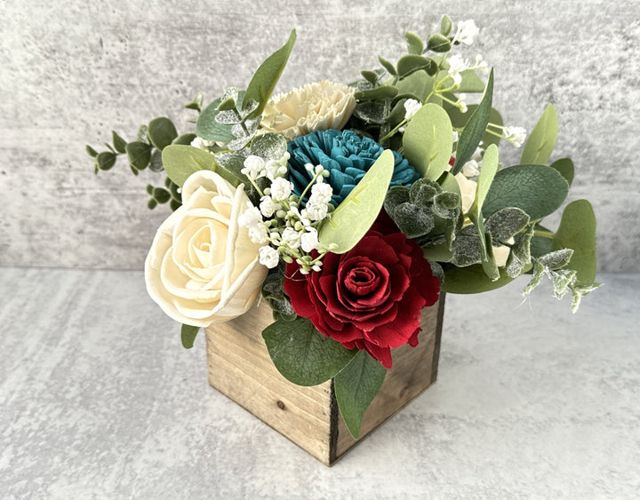 Sola Wood Flowers - Modern and Bright Wood Box - Luv Sola Flowers