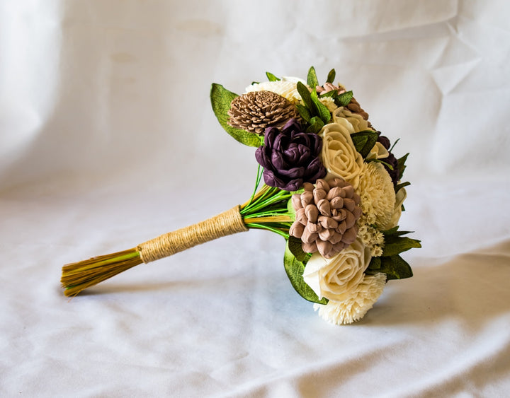 Sola Wood Flowers - Moody Mauve Bouquet - Luv Sola Flowers