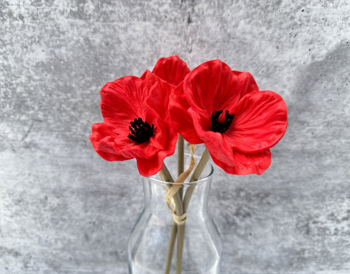 Real Touch Poppy - Luv Sola Flowers - Faux Filler