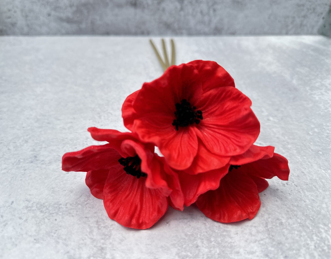 Real Touch Poppy - Luv Sola Flowers - Faux Filler