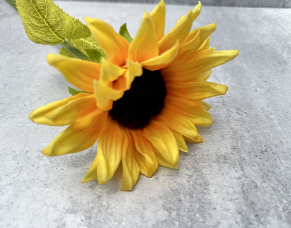 29 Large Sunflower Silk Flower Stem