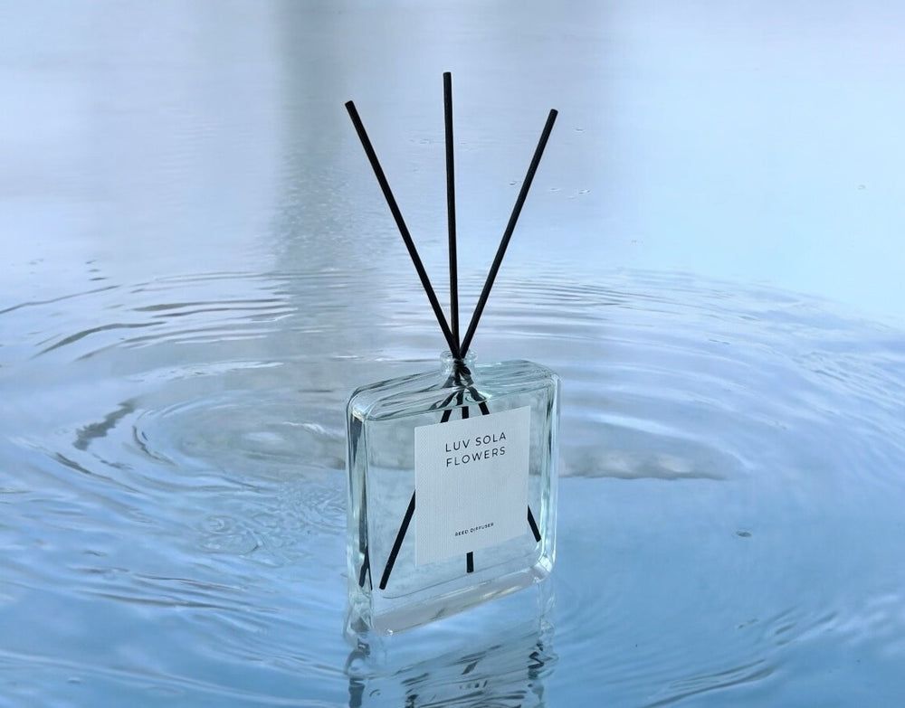 Reed Diffuser - Cashmere Whisper - Luv Sola Flowers