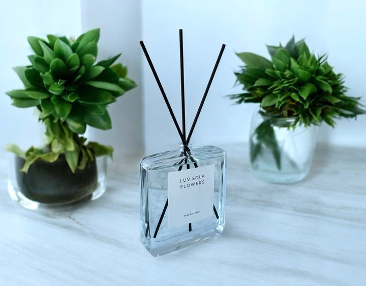 Reed Diffuser - Bamboo Green Harmony - Luv Sola Flowers