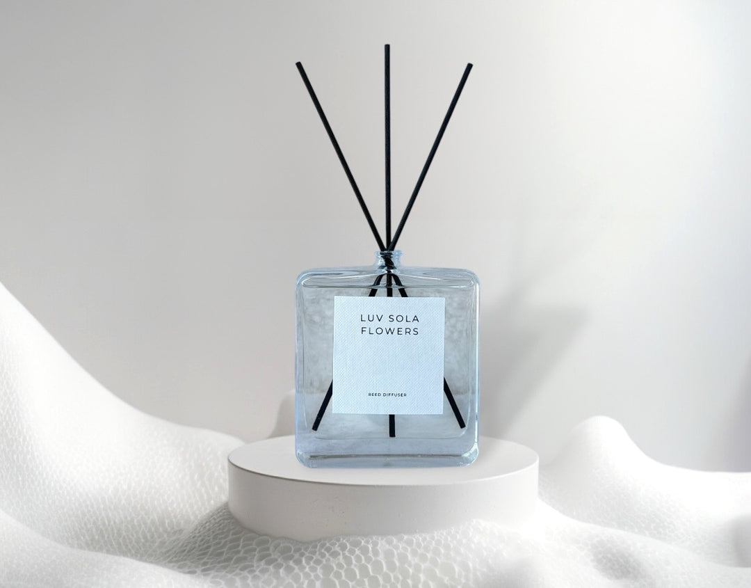 Reed Diffuser - Ebony Mystique - Luv Sola Flowers