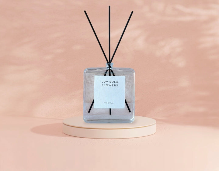 Reed Diffuser - Bamboo Green Harmony - Luv Sola Flowers