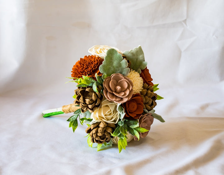 Sola Wood Flowers - Rustic Romance Bouquet - Luv Sola Flowers