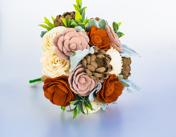 Sola Wood Flowers - Rustic Romance Bouquet - Luv Sola Flowers