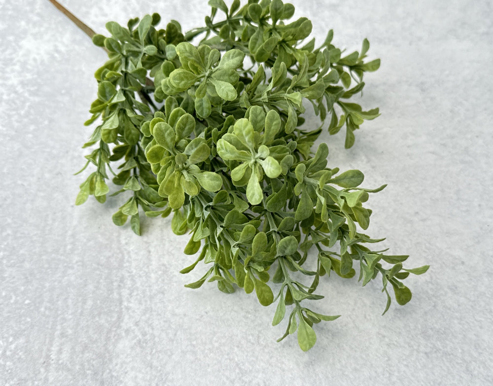 Veined Boxwood Bush Faux - Luv Sola Flowers - Faux Filler